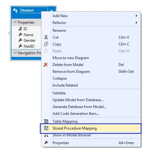ADO.NET Entity data Model