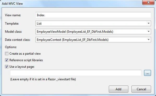 Entity Framework Database First In ASP.NET Core