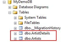 Entity Framework in MVC