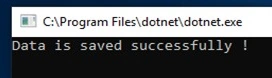 Console window