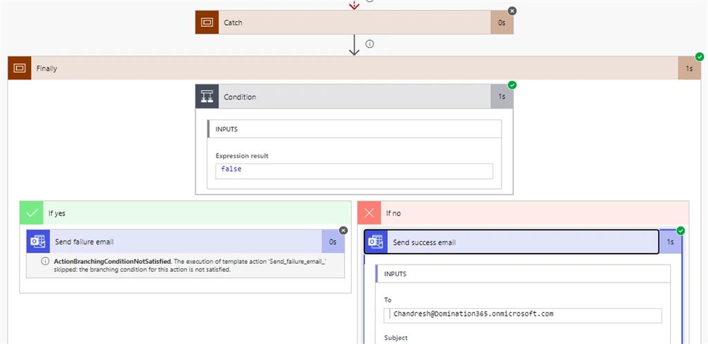 Error Handling With Power Automate / MS Flow