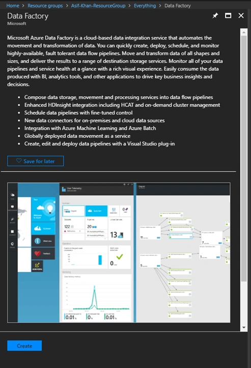ETL Using Azure Data Factory
