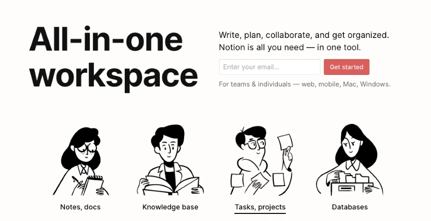 Notion home