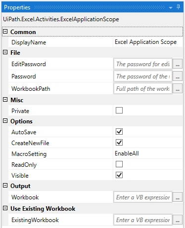 Excel Application Scope in UiPath (RPA)