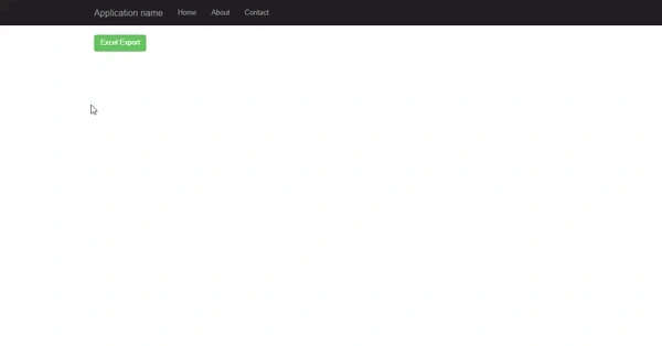 Excel Export In MVC.NET