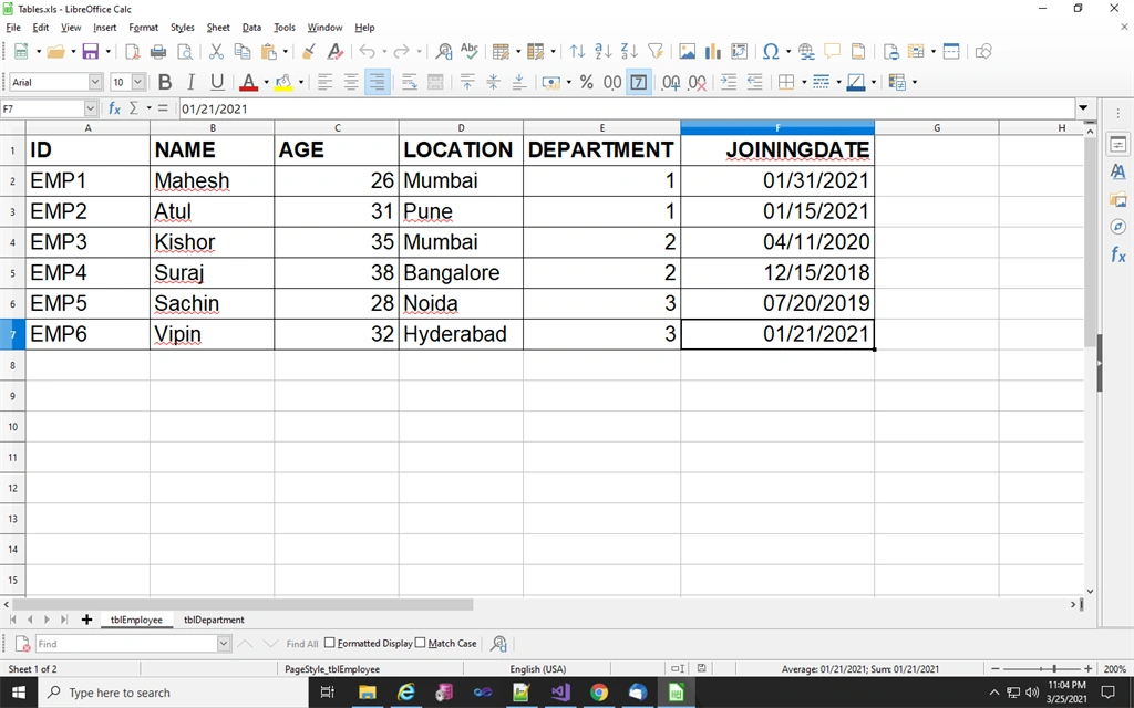 Excel To Insert Statement
