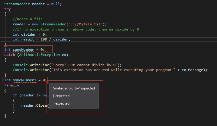 In-Depth Analysis Of Exception Handling In C#