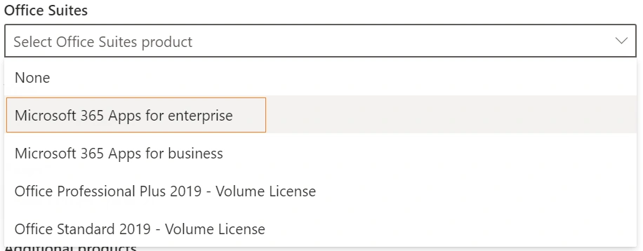 Excluding Teams From Office Deployment