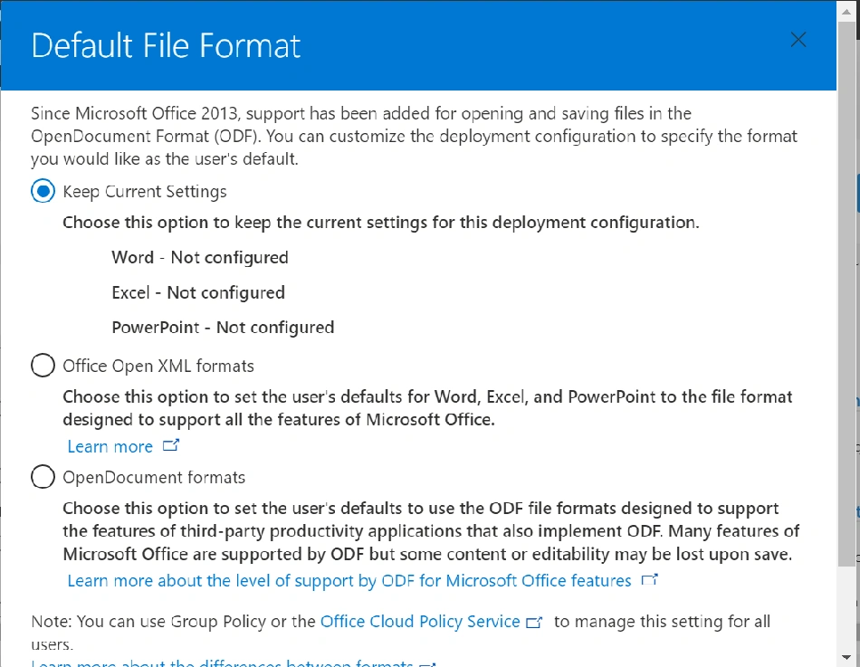 Excluding Teams From Office Deployment