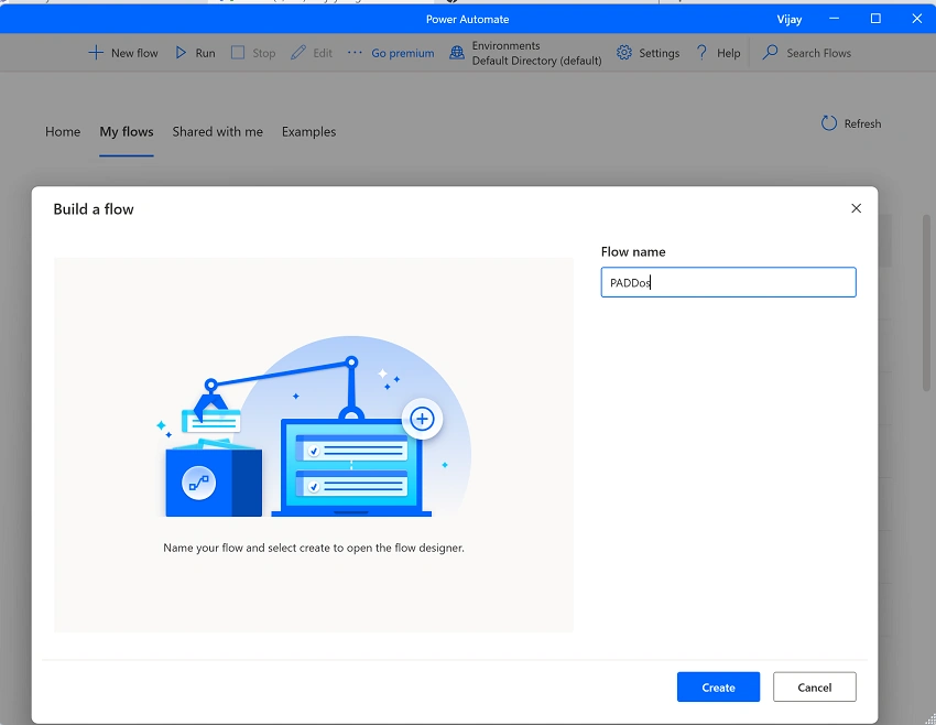 DOS Command in Desktop Flow