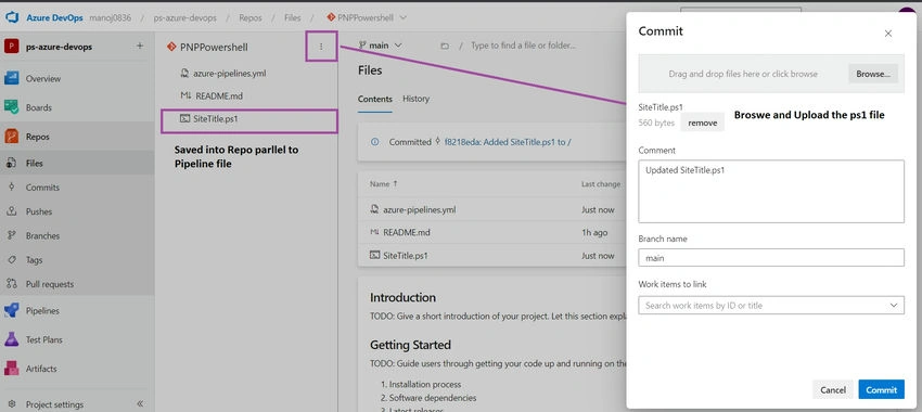Upload PS1