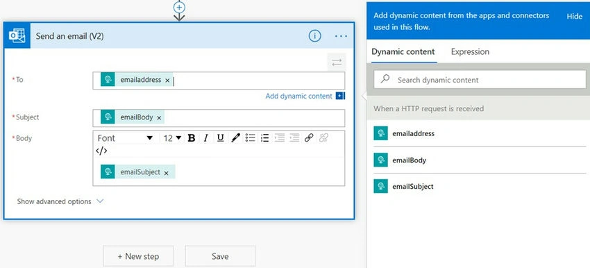 Dynamic content