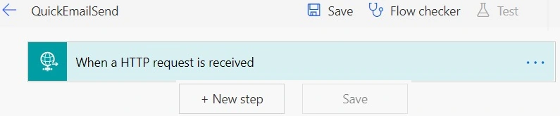 When a HTTP request is received