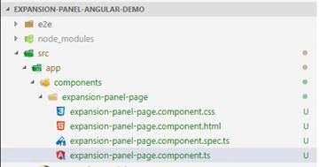 Expansion Panel in Angular using Ignite-ui-angular