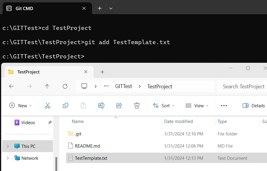 Test templete