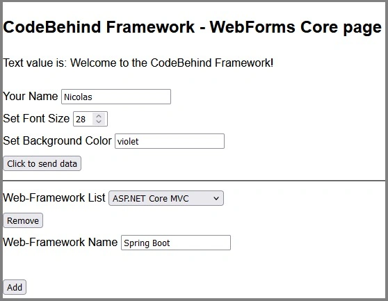 View page