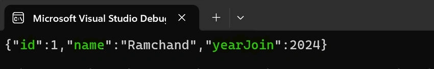 JSON Serialize web