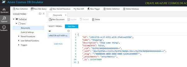Azure Cosmos DB 
