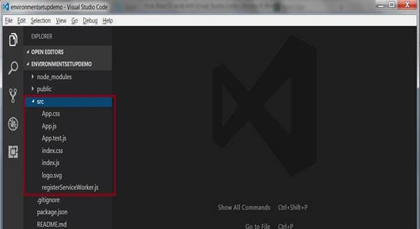 ReactJS src directory