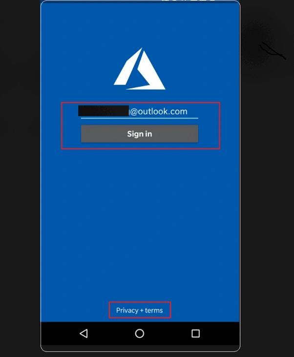 Microsoft Azure Mobile App