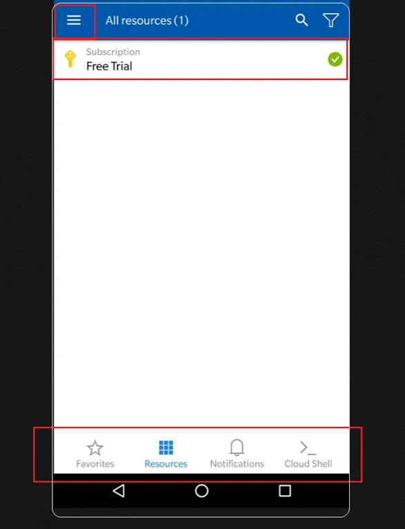 Microsoft Azure Mobile App