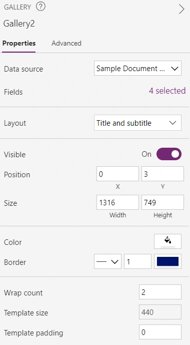 Customize Layout