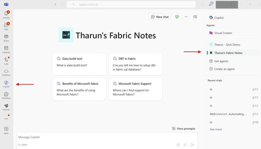 Fabric note