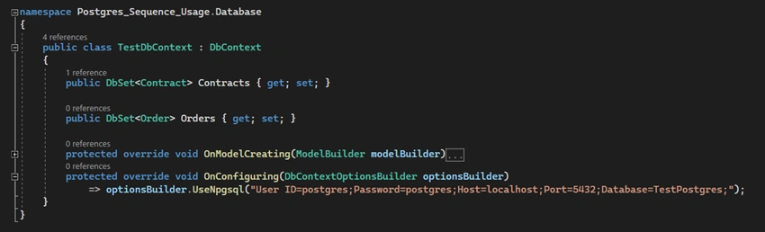 Exploring PostgreSQL sequences with Entity Framework CORE