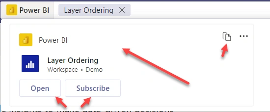 Exploring Power BI in Microsoft Teams
