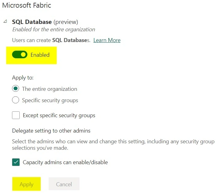 Microsoft febric