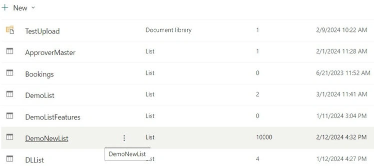 Document library