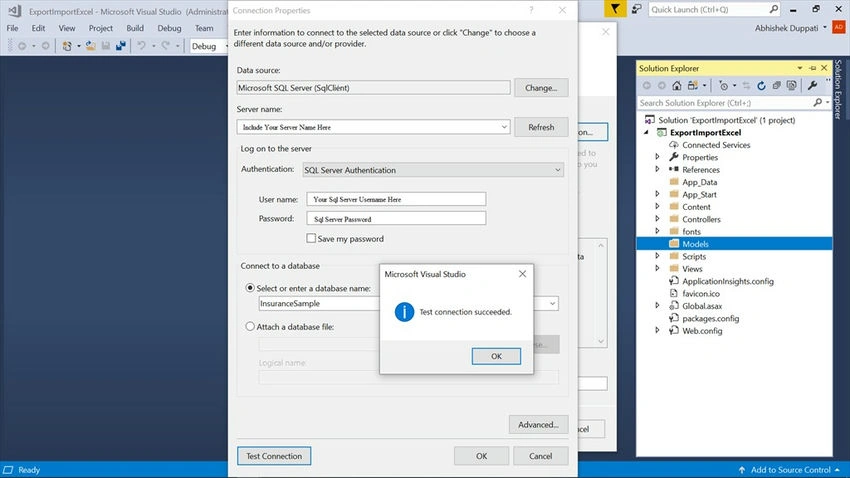 Connect Object Explorer