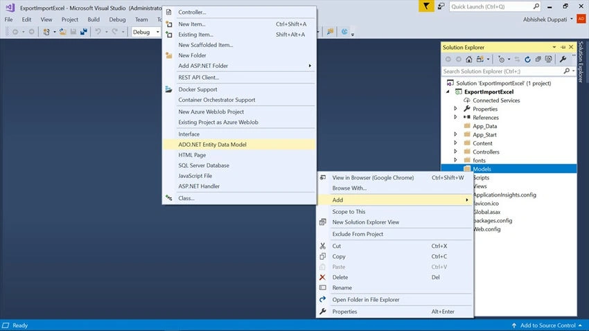 Entity Data Model