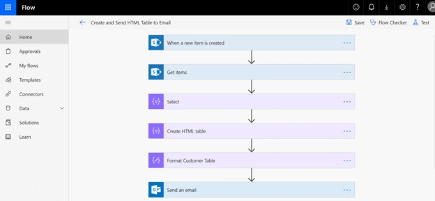 Export And Import Process In Microsoft Flow