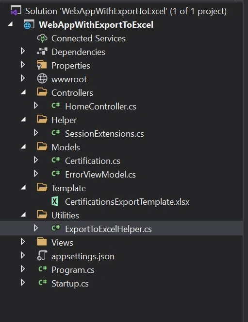 Export Data Into A Predefined Excel Template In dotNET Using EPPlus