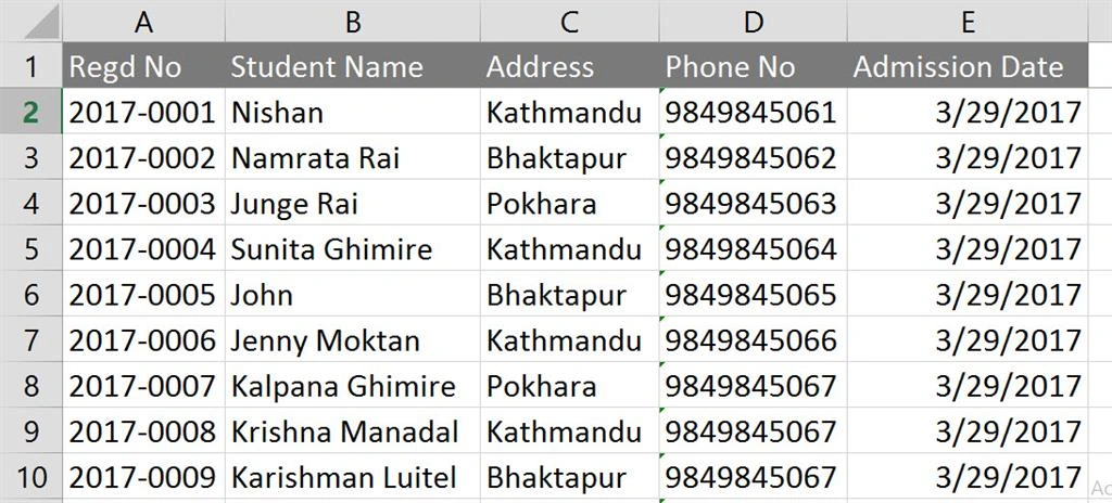 Export to Excel using Kendo UI in ASP.NET Core by Nishan