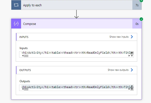 Export Sharepoint List metadata using Power Automate
