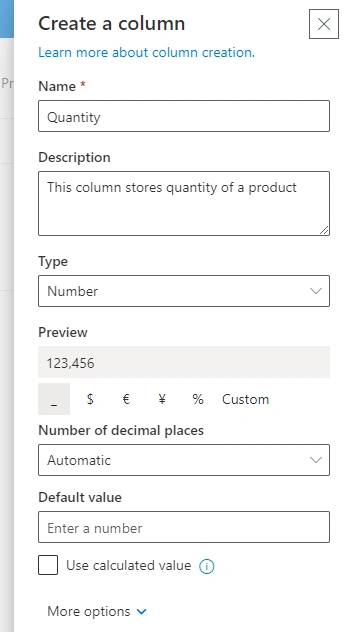 Export Sharepoint List metadata using Power Automate