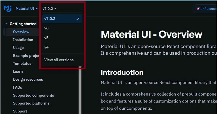 Material UI