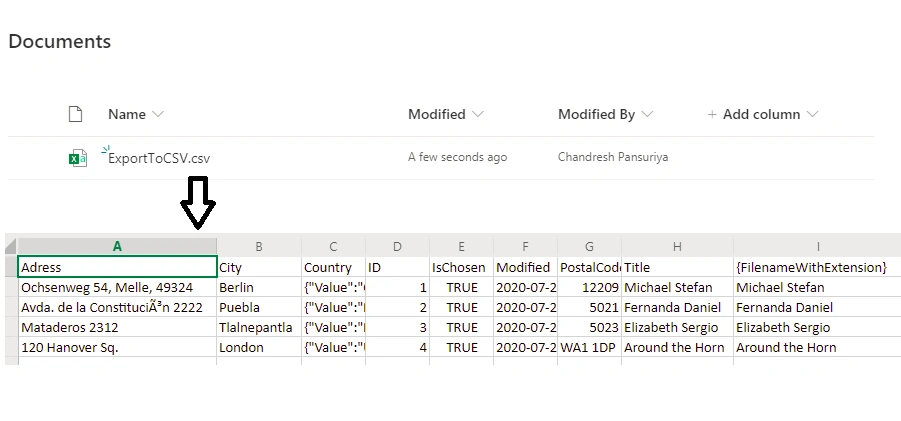 Export To CSV In PowerApps Using Power Automate