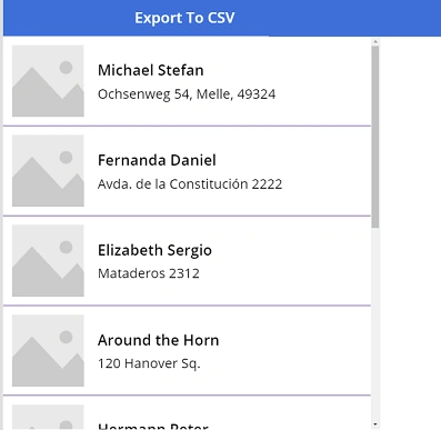 Export To CSV In PowerApps Using Power Automate