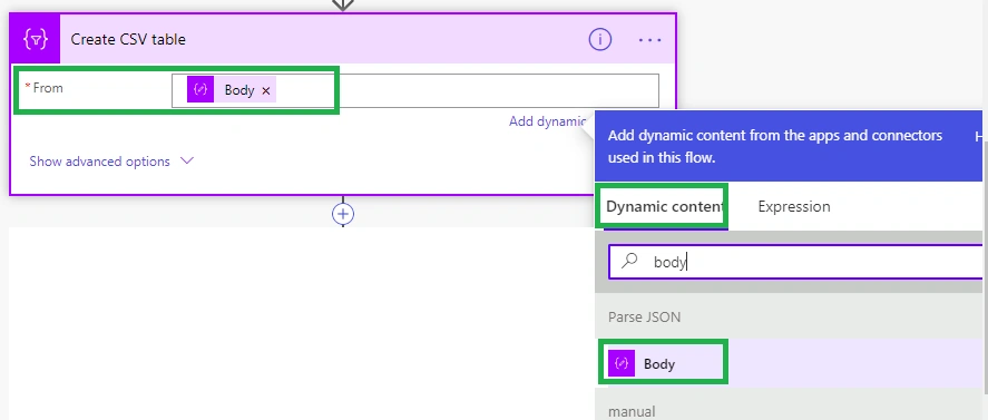Export To CSV In PowerApps Using Power Automate