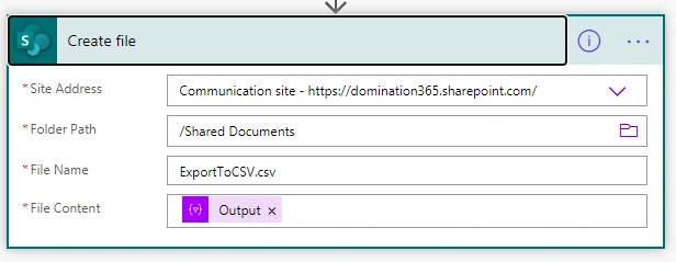Export To CSV In PowerApps Using Power Automate