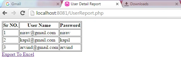output