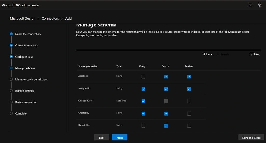 Extend Microsoft Search With Azure DevOps Graph Connector