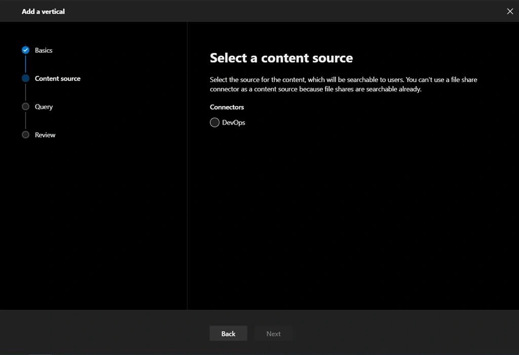 Extend Microsoft Search With Azure DevOps Graph Connector