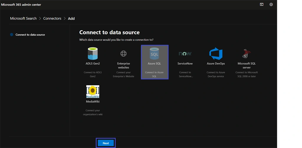 Extend Microsoft Search With Azure SQL Graph Connector