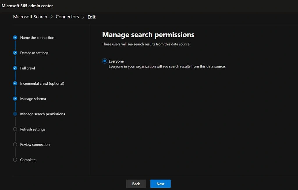 Extend Microsoft Search With Azure SQL Graph Connector