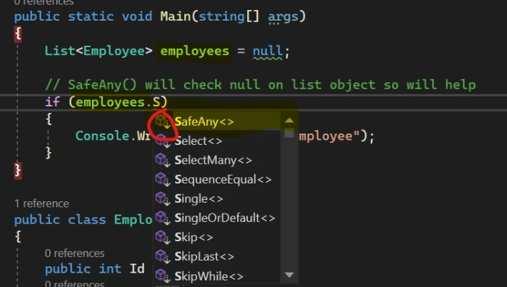 SafeAny method