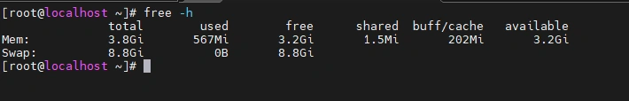 Checking Memory Usage
